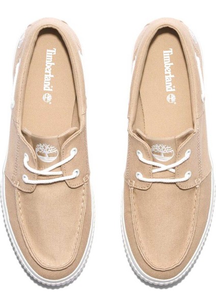 MYLO BAY LOW LACE UP SNEA Bej Erkek Sneaker