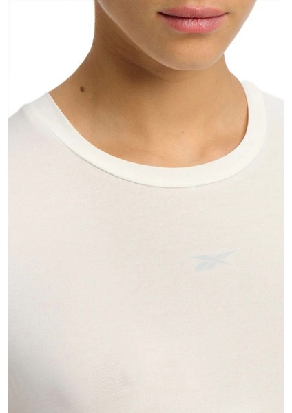 RBK-CHILL ATHLETIC TEE Ekru Kadın Kısa Kol T-Shirt modelleri