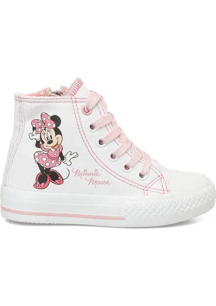 MAYA.P5FX Beyaz Kız Çocuk High Sneaker