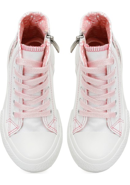 MAYA.P5FX Beyaz Kız Çocuk High Sneaker fırsatları