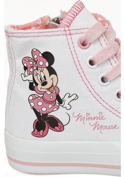 MAYA.P5FX Beyaz Kız Çocuk High Sneaker