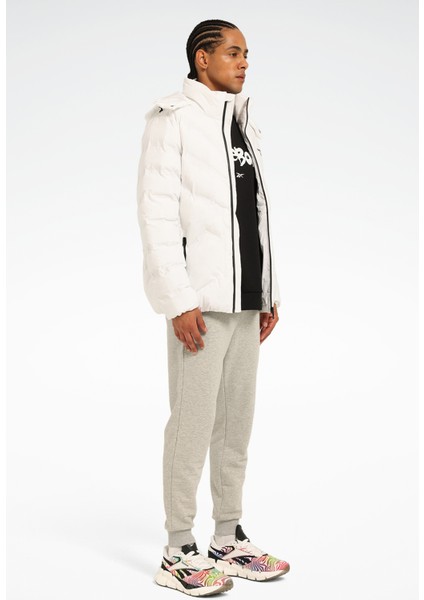 Henry Jacket Beyaz Erkek Kısa Kaban