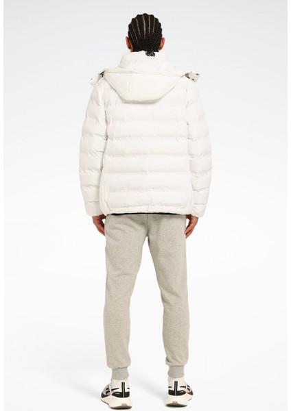 Henry Jacket Beyaz Erkek Kısa Kaban