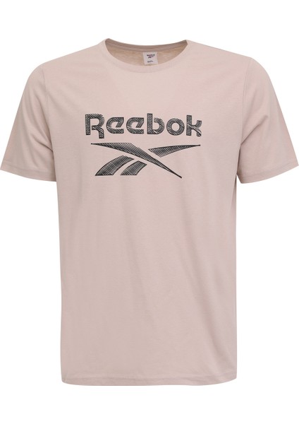 New Id Reg Tee Bej Erkek Kısa Kol T-Shirt