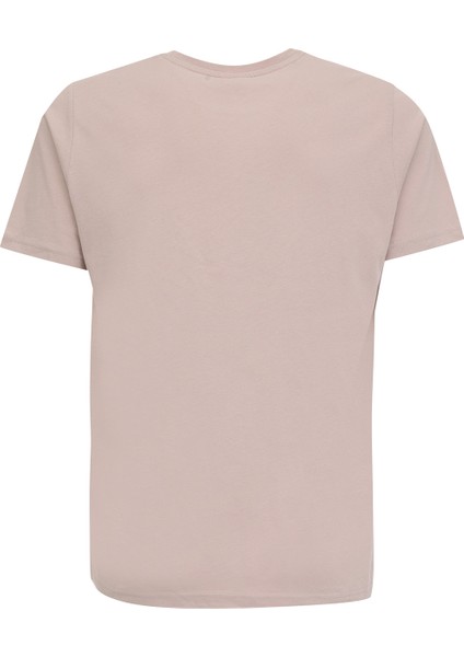 New Id Reg Tee Bej Erkek Kısa Kol T-Shirt modelleri