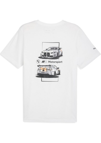 BMW MMS CAR GRAPHIC TEE 2 Beyaz Erkek Kısa Kol T-Shirt fiyatları