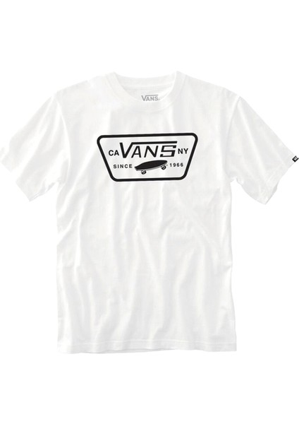MN FULL PATCH Beyaz Erkek Kısa Kol T-Shirt