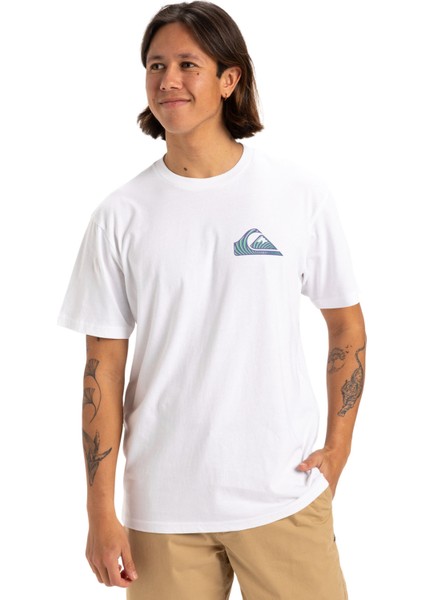 WINDOW PANE SS Beyaz Erkek Kısa Kol T-Shirt