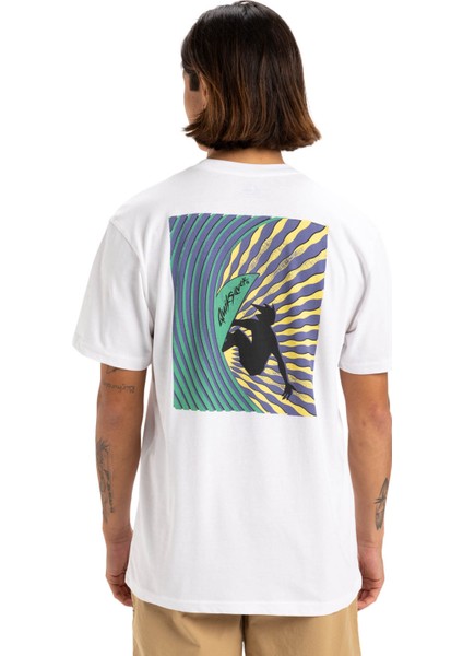 WINDOW PANE SS Beyaz Erkek Kısa Kol T-Shirt modelleri