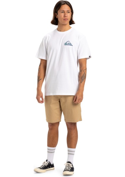 WINDOW PANE SS Beyaz Erkek Kısa Kol T-Shirt fırsatları