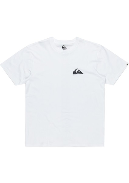 EV MINI LOGO SS Beyaz Erkek Kısa Kol Gömlek