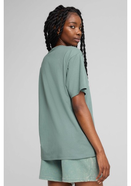 CLASS Relaxed Tee Yeşil Kadın Kısa Kol T-Shirt fiyatları