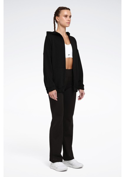 New Id Reg Fz Siyah Kadın Eşofman Üstü