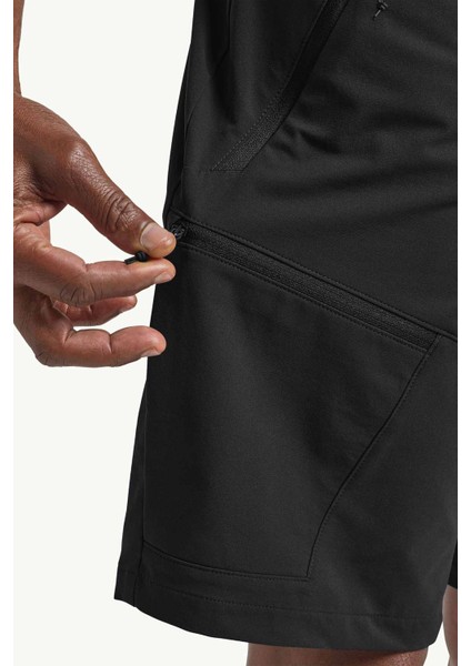 PICO TRAIL SHORTS M Siyah Erkek Şort