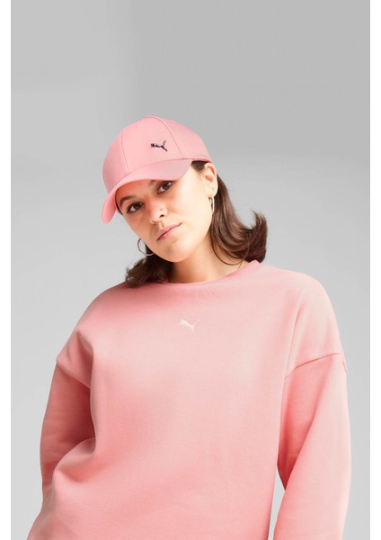 ESS METAL CAT BB Cap Pembe Unisex Şapka