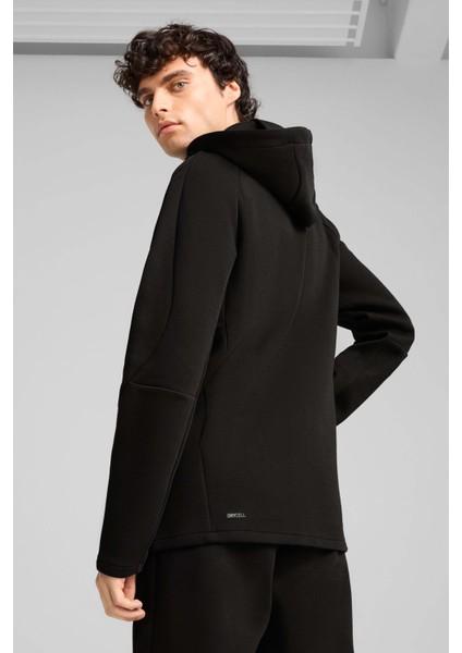 EVOSTRIPE Full-Zip Hoodie Siyah Erkek Sweatshirt fiyatları