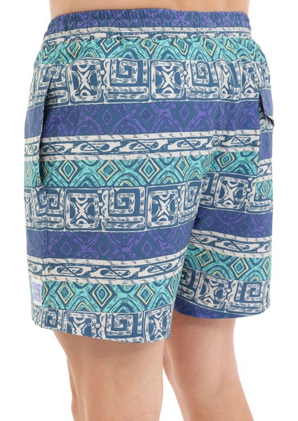 SURFSILK STRAIGHT VOLLEY Lila Erkek Deniz Şortu fırsatları