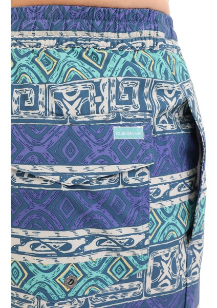 SURFSILK STRAIGHT VOLLEY Lila Erkek Deniz Şortu