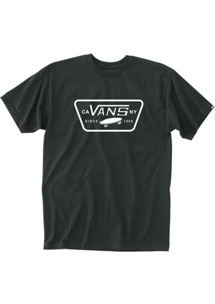 MN FULL PATCH Siyah Erkek Kısa Kol T-Shirt