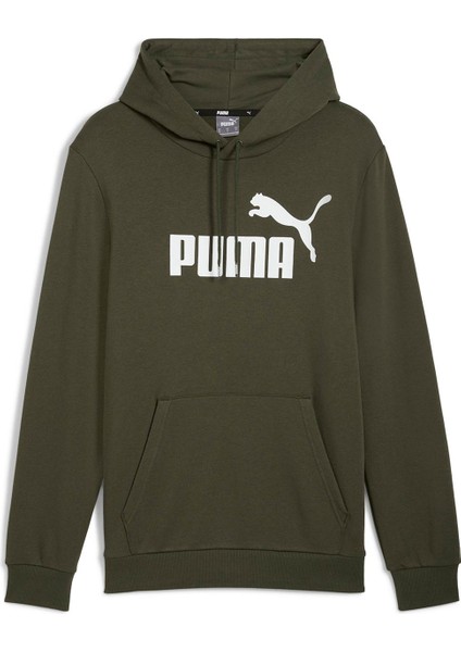 ESS Big Logo Hoodie Yeşil Unisex Sweatshirt