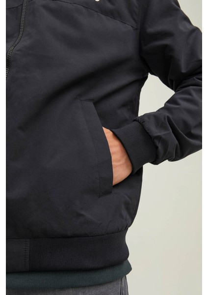 JJERUSH HOOD BOMBER NOOS Siyah Erkek Mont fırsatları