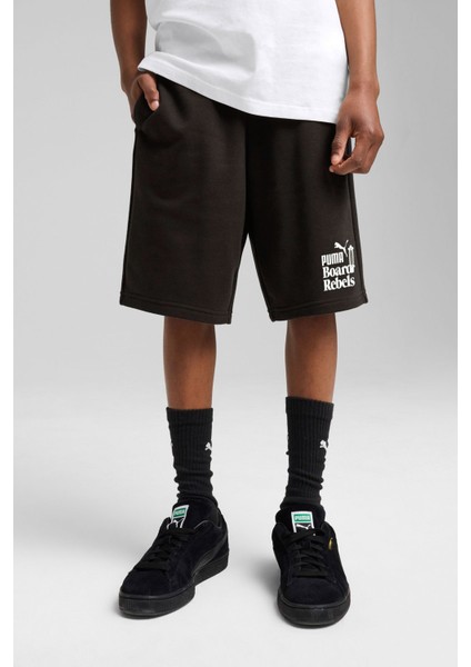 MID90S Long Shorts TR B Siyah Erkek Çocuk Şort