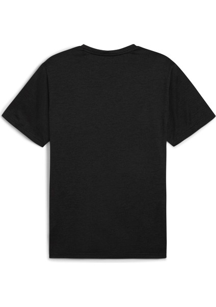 M TAD ESSENTIALS HEATHER Siyah Erkek Kısa Kol T-Shirt modelleri