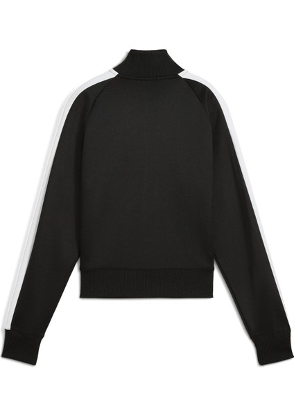 T7 ALWAYS ON Track Jacket Siyah Kadın Sweatshirt modelleri