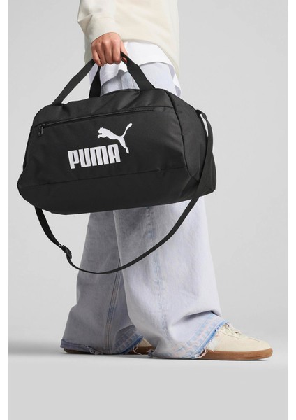 PHASE Small Sports B Siyah Erkek Spor Çantası