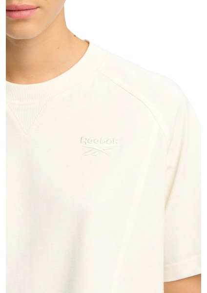 ICON ELEMENTS TEE Ekru Kadın Kısa Kol T-Shirt modelleri