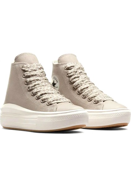 CHUCK TAYLOR ALL STAR MOV Krem Kadın High Sneaker fiyatları