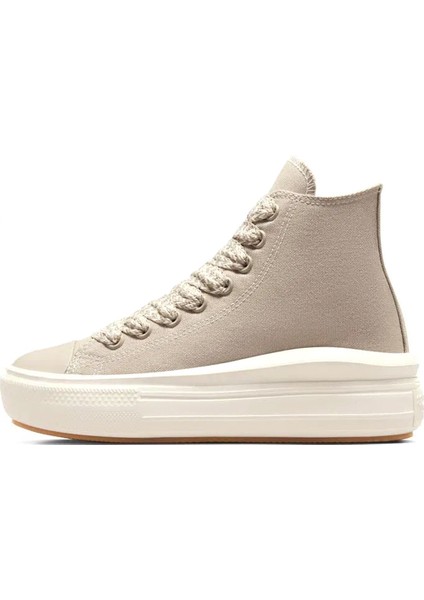 CHUCK TAYLOR ALL STAR MOV Krem Kadın High Sneaker modelleri