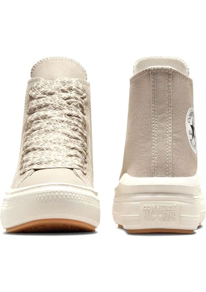 CHUCK TAYLOR ALL STAR MOV Krem Kadın High Sneaker fırsatları