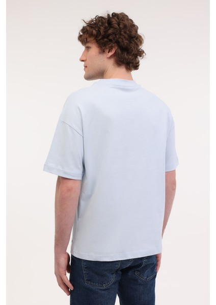 MB ROS 11HS113 5FX Mavi Erkek Kısa Kol T-Shirt fiyatları