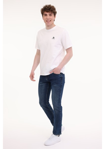 STANDARD FIT LEFT CHEST S Beyaz Erkek Kısa Kol T-Shirt modelleri