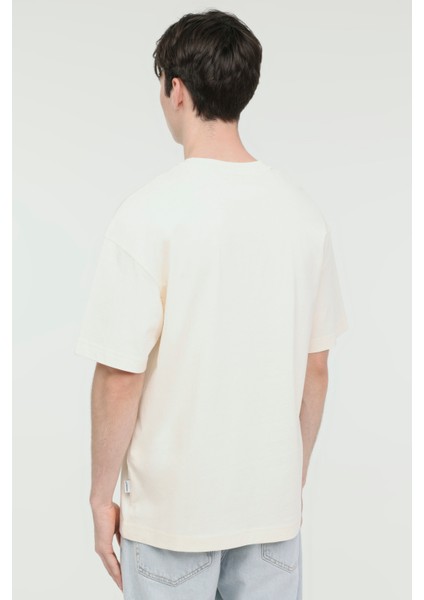 JOREASTER ACTIVITY TEE SS Krem Erkek Kısa Kol T-Shirt modelleri