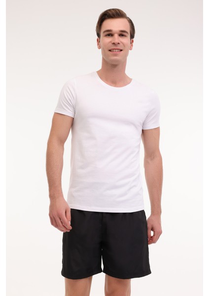 ML CARLO 19SN337 5FX Siyah Erkek Deniz Şortu modelleri