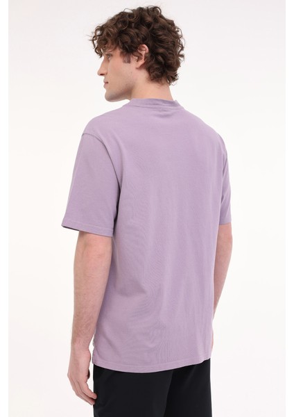 MB C NECK 11BS38 5FX Mor Erkek Kısa Kol T-Shirt fiyatları