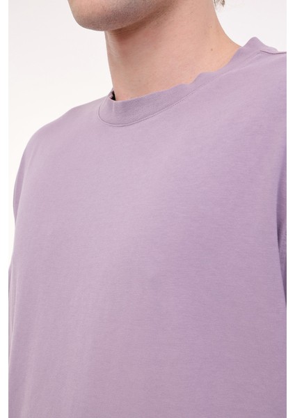 MB C NECK 11BS38 5FX Mor Erkek Kısa Kol T-Shirt fırsatları