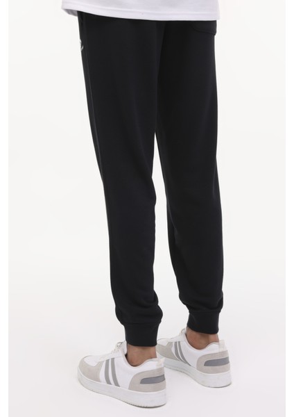 GO-TO EMBROIDERE Siyah Erkek Eşofman Altı modelleri