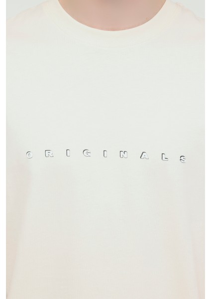 JOREASTER ACTIVITY TEE SS Krem Erkek Kısa Kol T-Shirt indirimleri