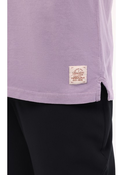 MB C NECK 11BS38 5FX Mor Erkek Kısa Kol T-Shirt indirimleri