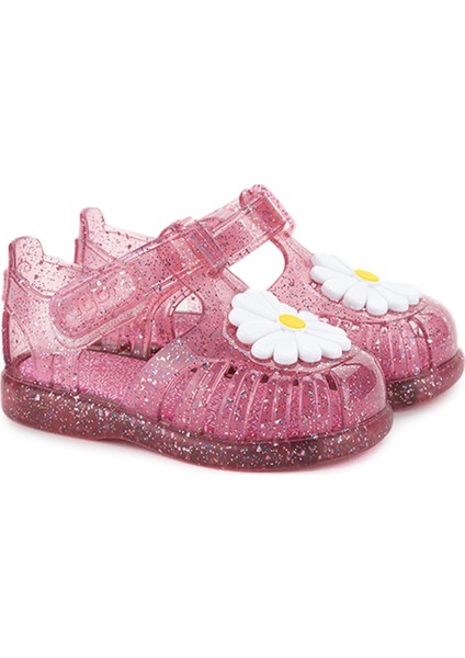 TOBBY GLOSS FLOR Fuşya Unisex Çocuk Düz Sandalet fiyatları