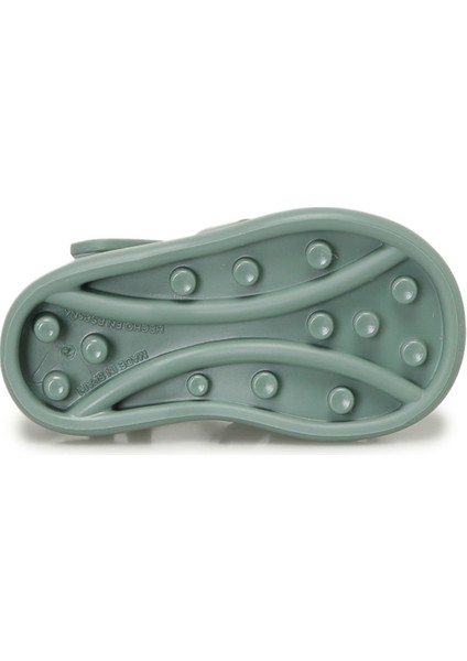 TOBBY SOLID Yeşil Unisex Çocuk Düz Sandalet