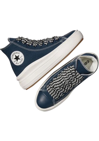 CHUCK TAYLOR ALL STAR MOV Lacivert Kadın High Sneaker indirimleri