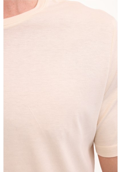 MB CT110 PM C NK T-SH 5FX Bej Erkek Kısa Kol T-Shirt fırsatları