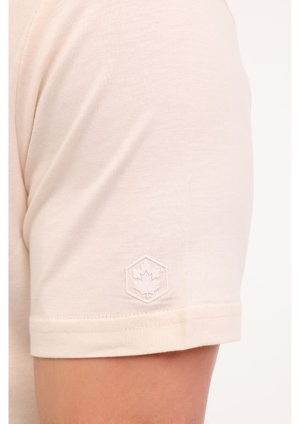 MB CT110 PM C NK T-SH 5FX Bej Erkek Kısa Kol T-Shirt indirimleri