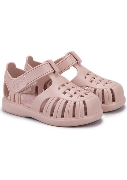 TOBBY SOLID Pembe Unisex Çocuk Düz Sandalet fiyatları