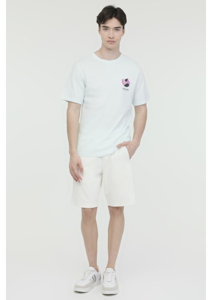 JORLAFAYETTE TEE SS CREW Mavi Erkek Kısa Kol T-Shirt fırsatları