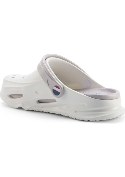 PAULA 5FX KIRIK BEYAZ Kadın Sabo Terlik modelleri